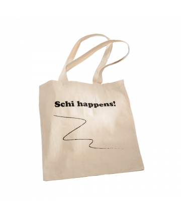 Jutebeutel "Schi happens!"