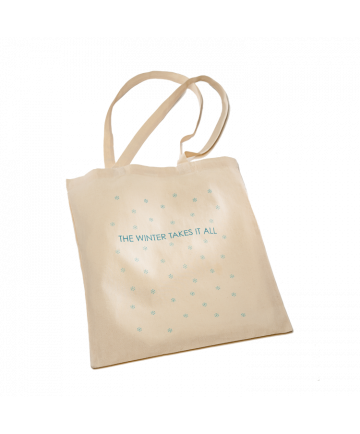 Jutebeutel "THE WINTER TAKES IT ALL"