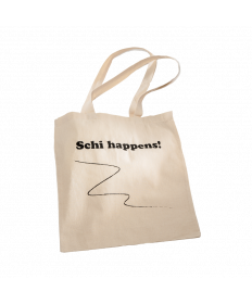 Jutebeutel "Schi happens!"